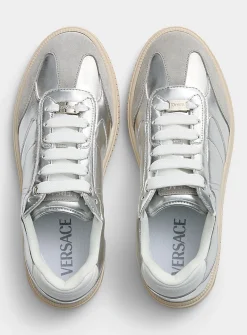 Greca metallic sneakers