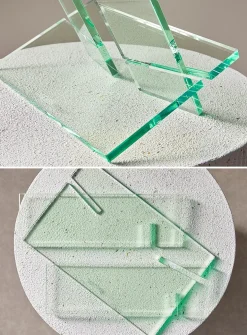 Green acrylic large book holder