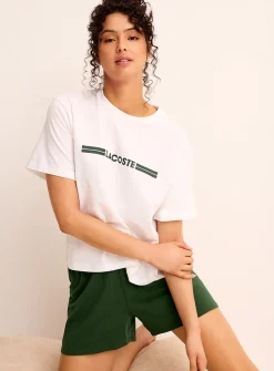 Green and white heritage pyjama set