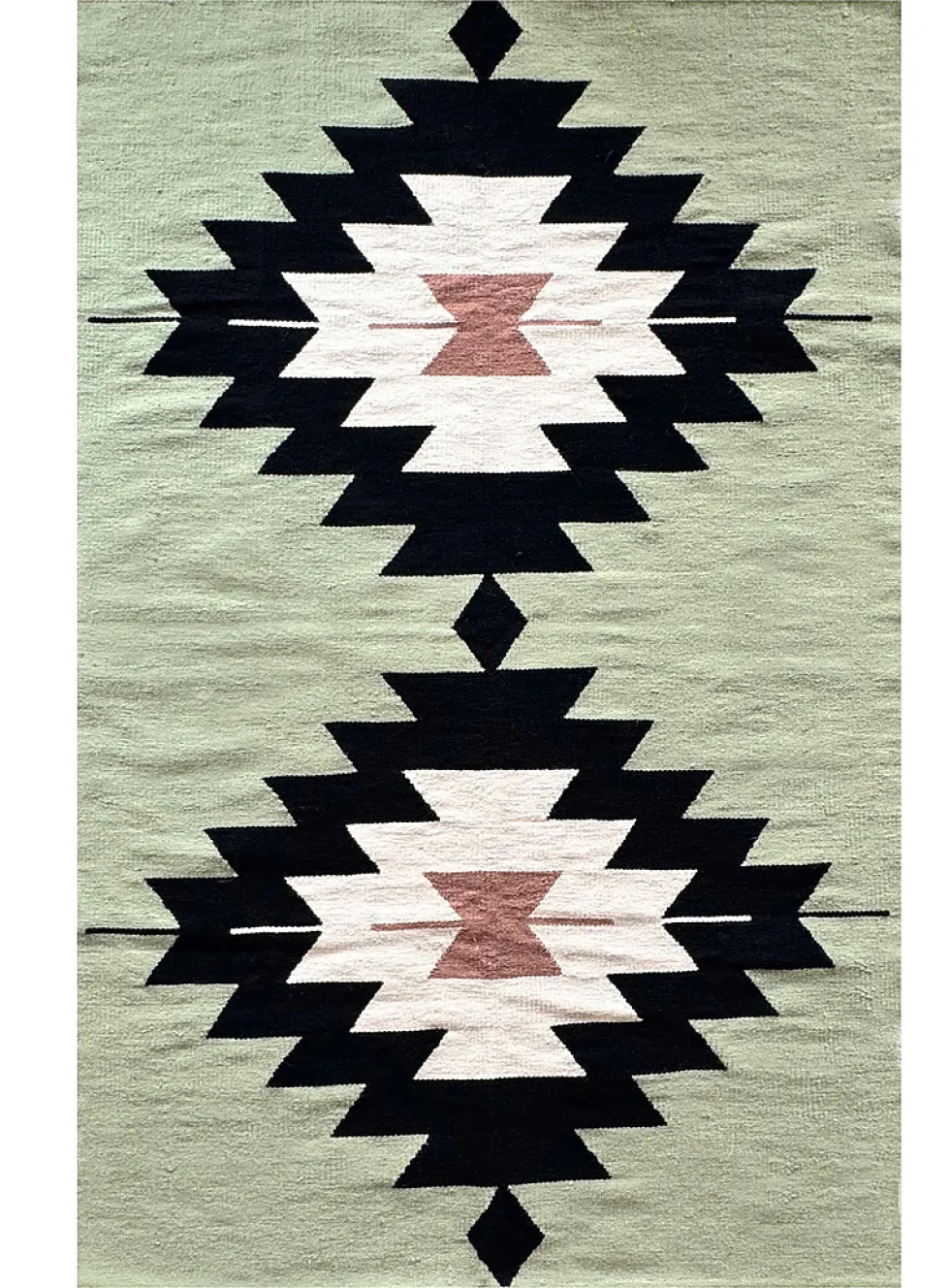 Green Arizona woven rug