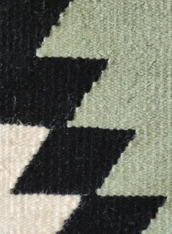 Green Arizona woven rug