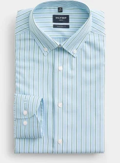 Green stripe shirt