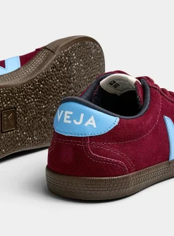 Grenat suede Volley sneakers