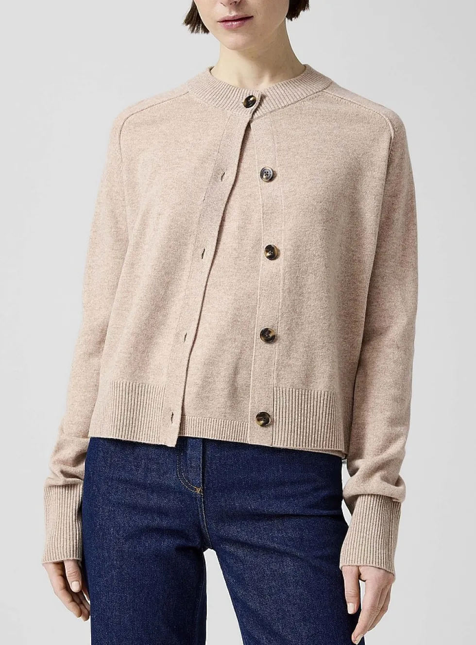 Gretel pure merino wool cardigan