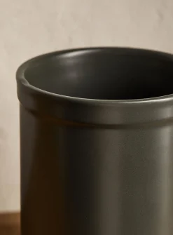 Grey utensil holder