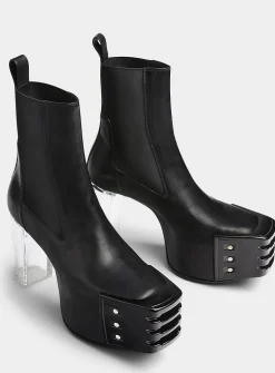 Grilled Kiss platform boots
