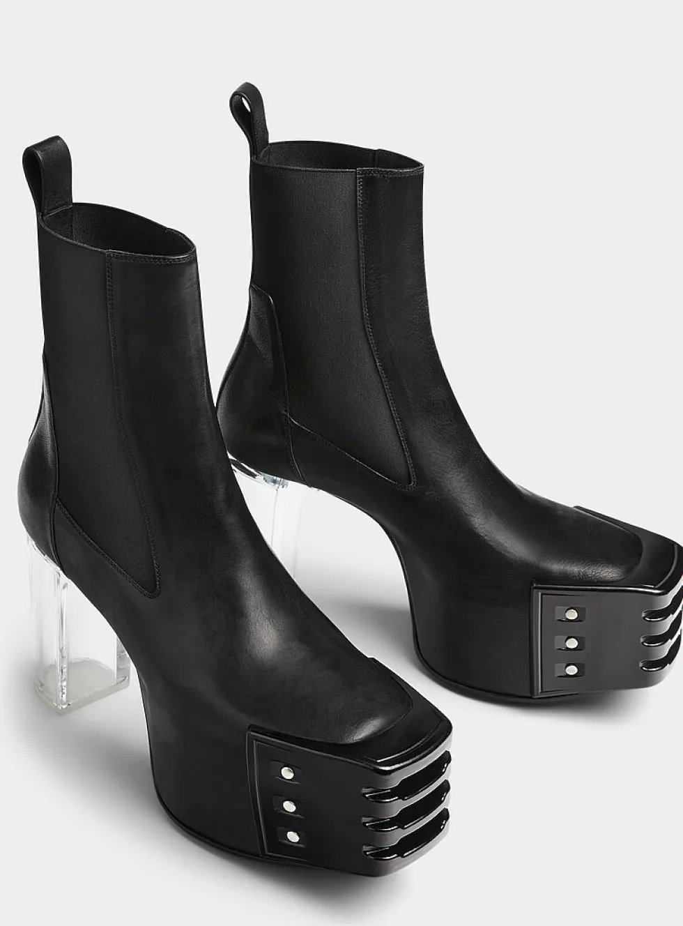 Grilled Kiss platform boots