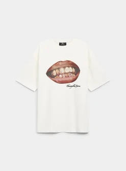Grillz graphic T-shirt