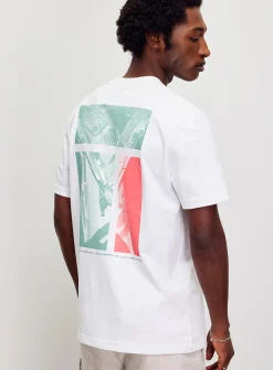 Groove print T-shirt
