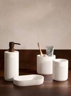 Grooved diatomite accessories