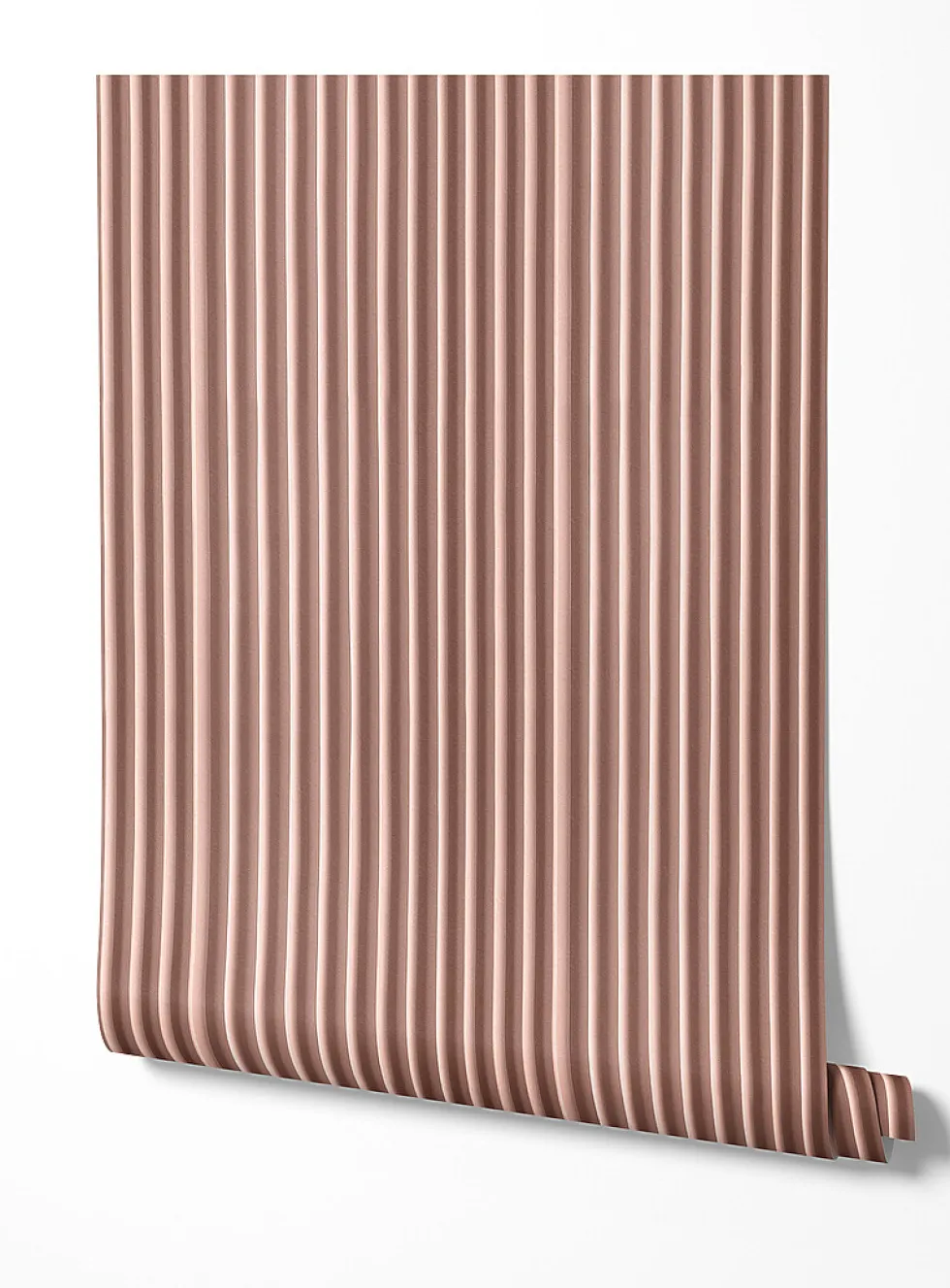 Grooved effect wallpaper strip