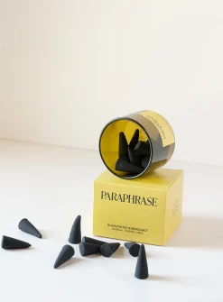 Guaiacwood & Bergamot incense cones