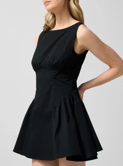 Gwen poplin minidress