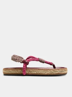 Gypso corded sandals