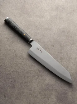 Gyuto maple burl chef's knife