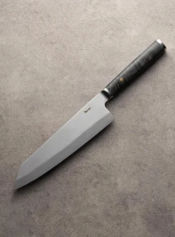 Gyuto maple burl chef's knife