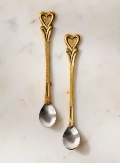 Hana heart small spoons