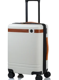 Hard-shell carry-on luggage