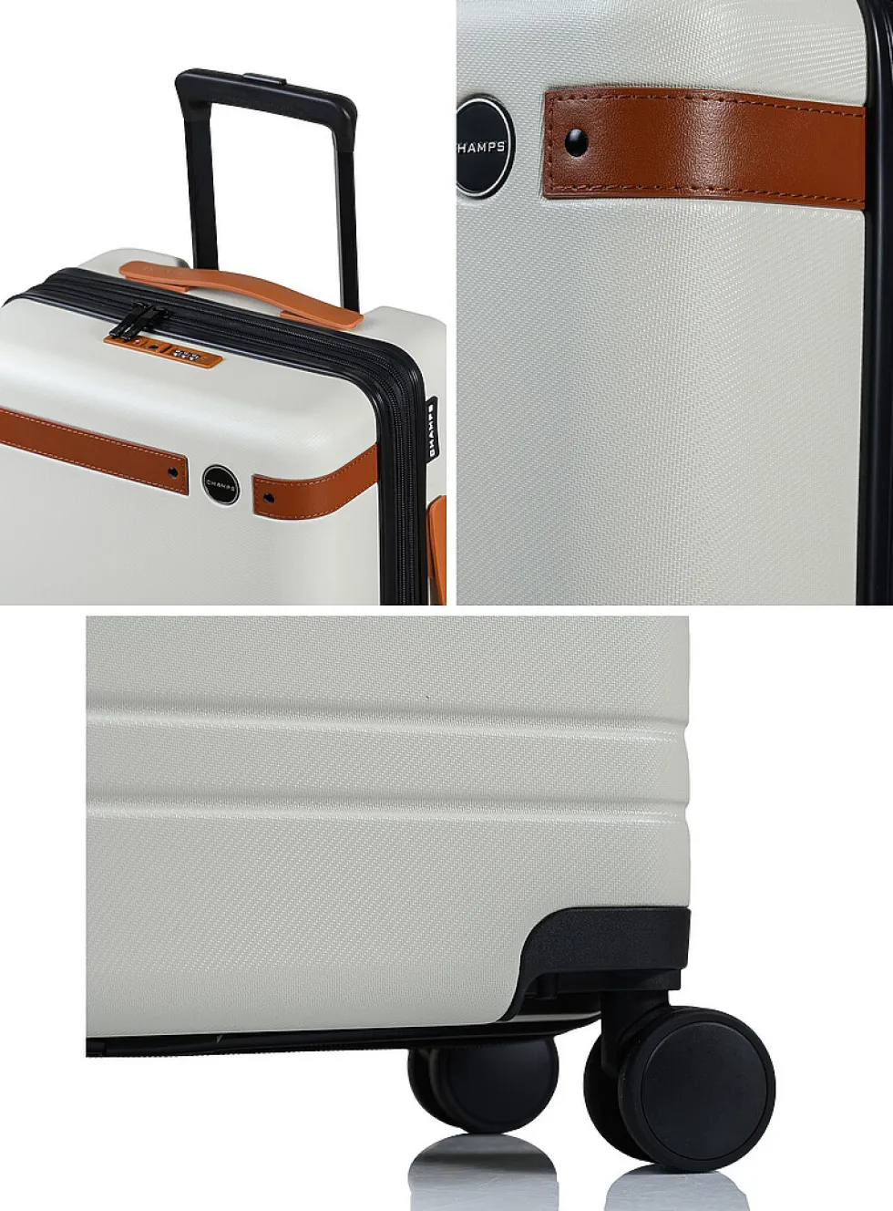 Hard-shell carry-on luggage