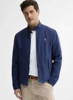Harrington pure linen jacket