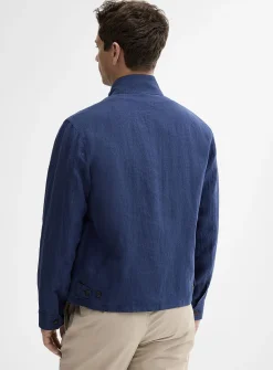 Harrington pure linen jacket