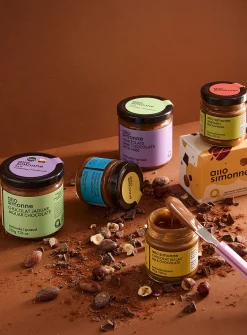 Hazelnut and chocolate spread discovery set
