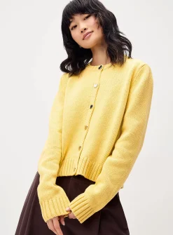 Heart buttons cardigan