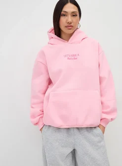 Heart to Heart fleece hoodie