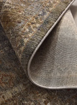 Heather effect beige rug