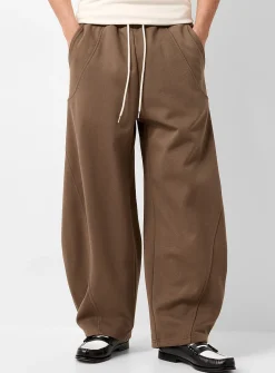 Heather jersey balloon pant