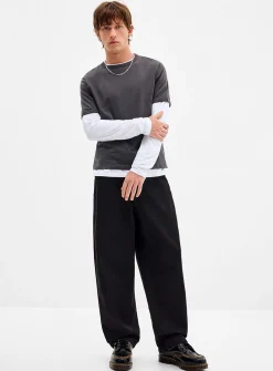 Heavy twill 5-pocket pant