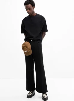 Heavy twill 5-pocket pant