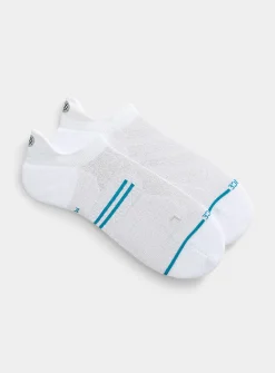 Heel-tab ped socks