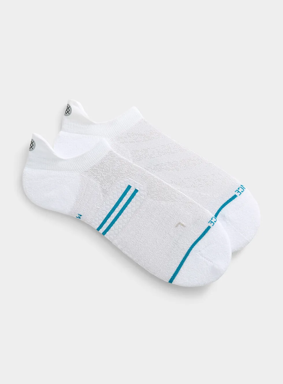 Heel-tab ped socks