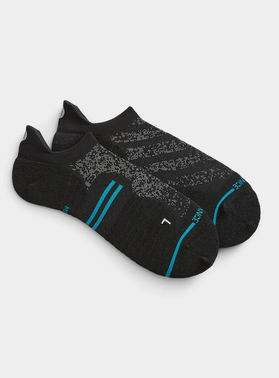 Heel-tab ped socks