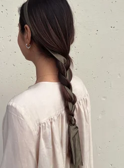 Helena long ribbons silky headband