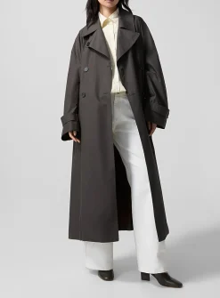 Helio loose trench coat