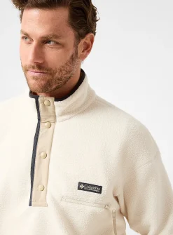Helvetia half-snap fleece sweatshirt