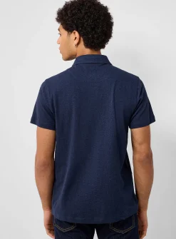 Hemp and cotton polo