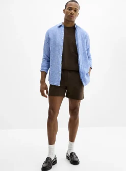 Hemp blend jersey short