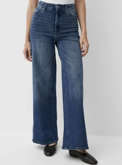 Hepburn medium-indigo jean