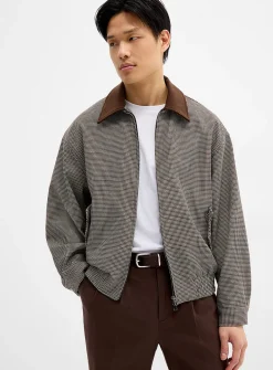 Heritage houndstooth jacket