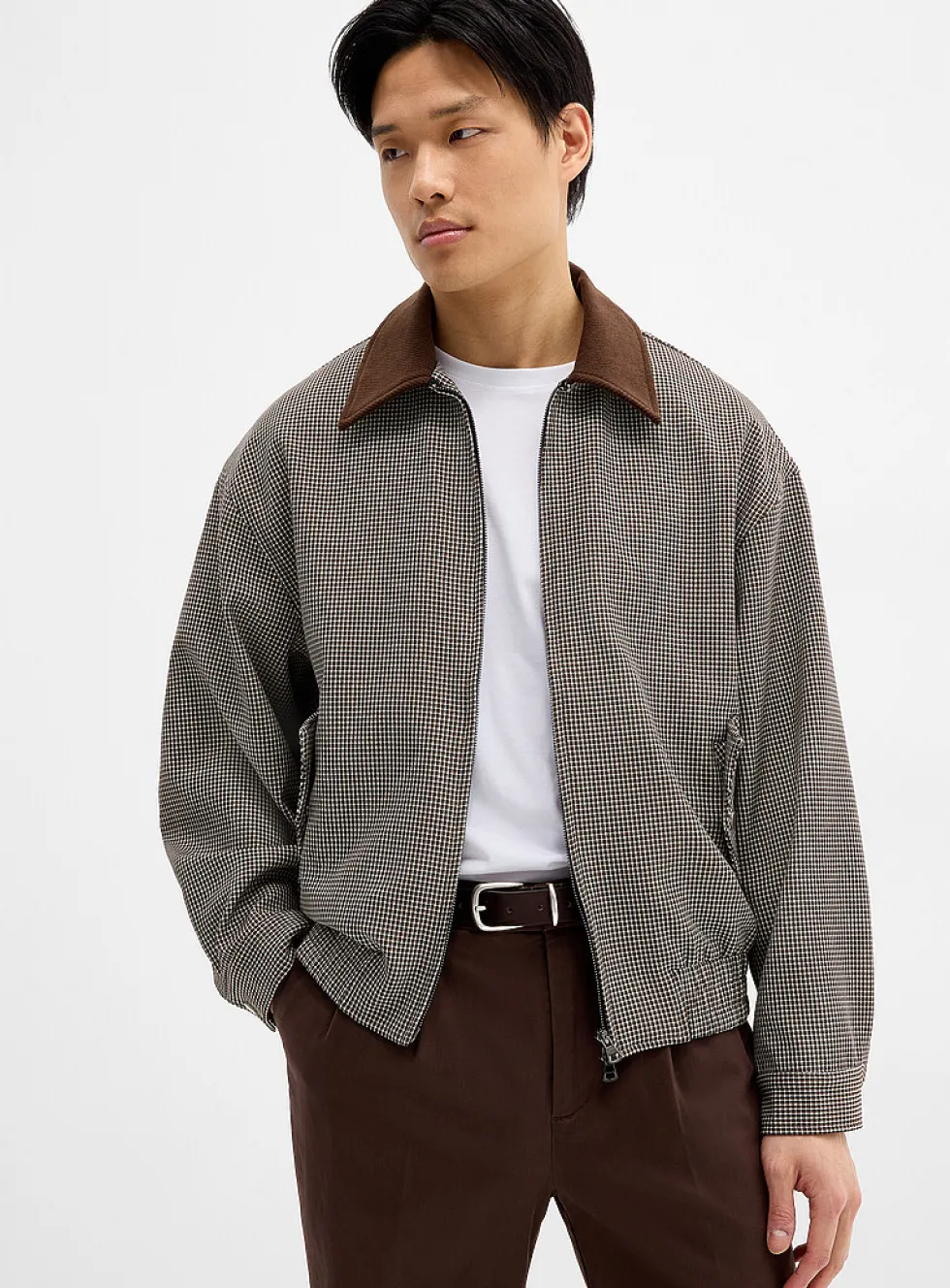 Heritage houndstooth jacket