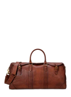 Heritage leather duffle bag