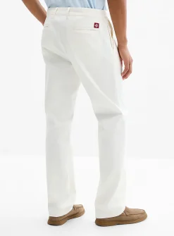 Herringbone weft beige pant