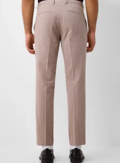 Hesten taupe seersucker pant