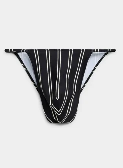 High-cut swim brief