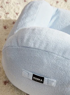 High-pile fleece mini chair