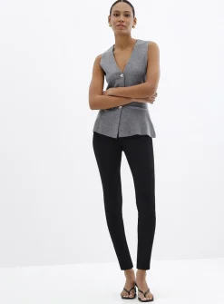High-rise essential jegging