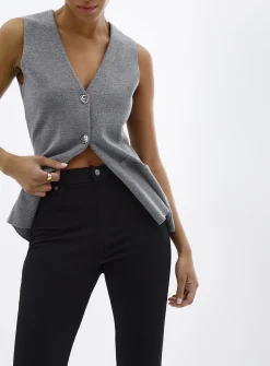 High-rise essential jegging